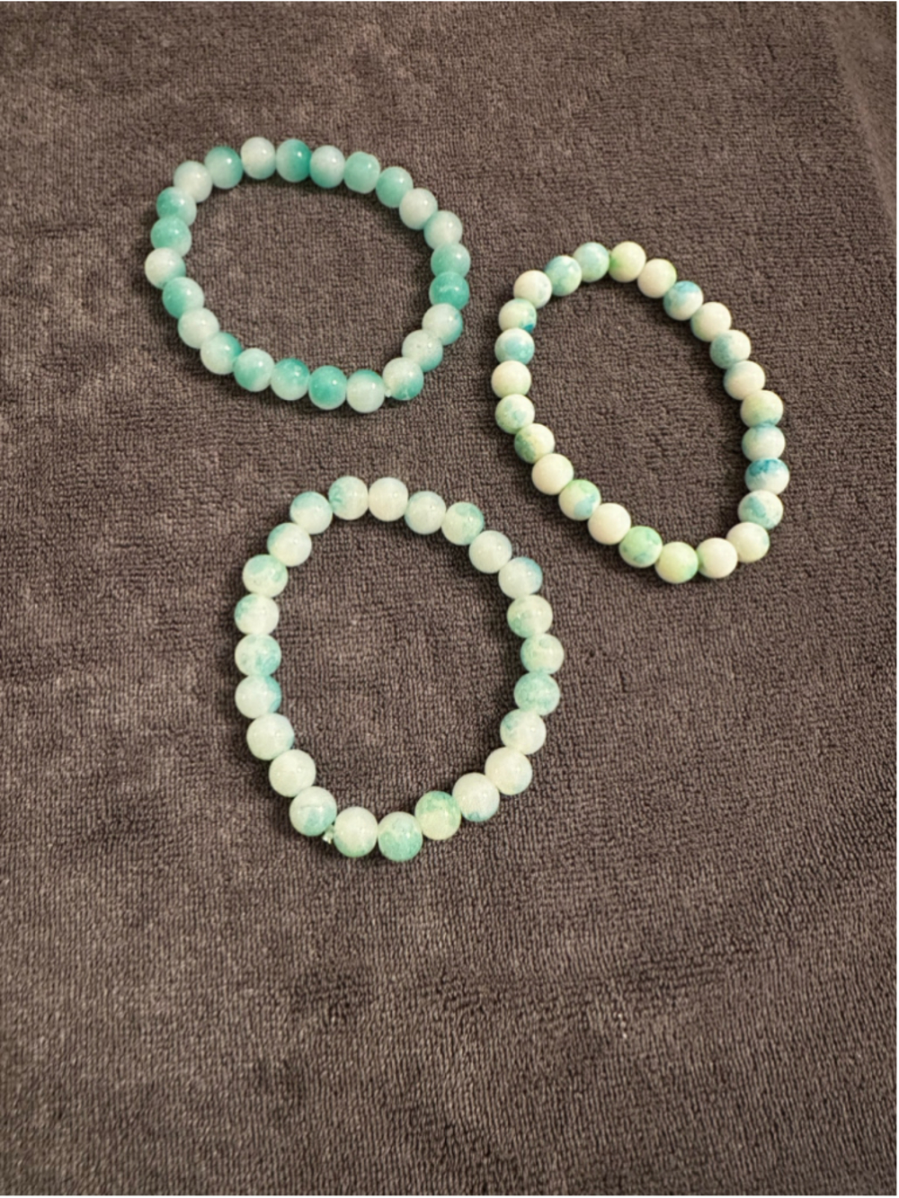 Unbranded Beaded Bracelet Trio Multi-color Set 18